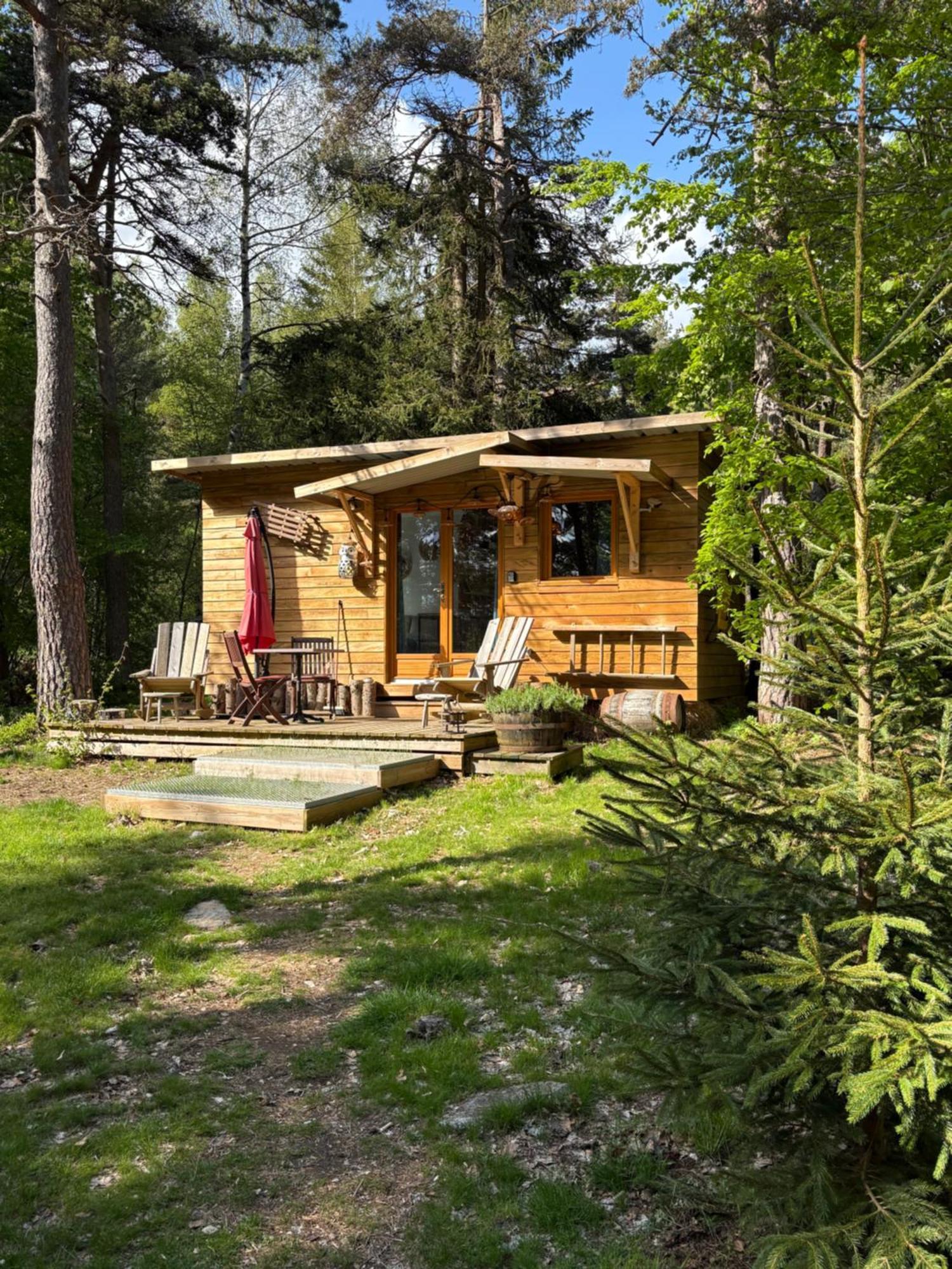 Chalet Hibou 1 Couchage En 140 Domaine De La Mamounette Champclause Εξωτερικό φωτογραφία