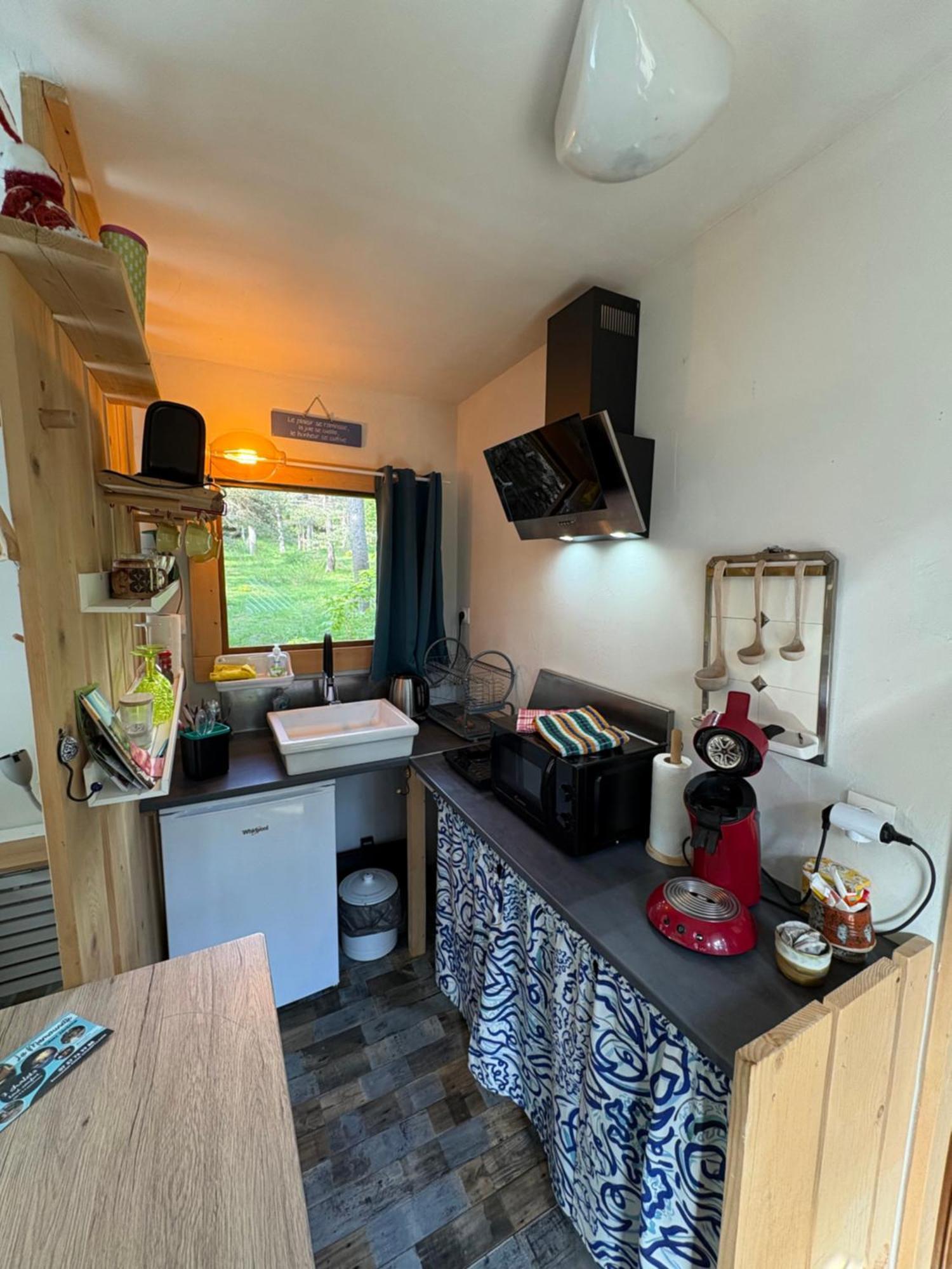 Chalet Hibou 1 Couchage En 140 Domaine De La Mamounette Champclause Εξωτερικό φωτογραφία